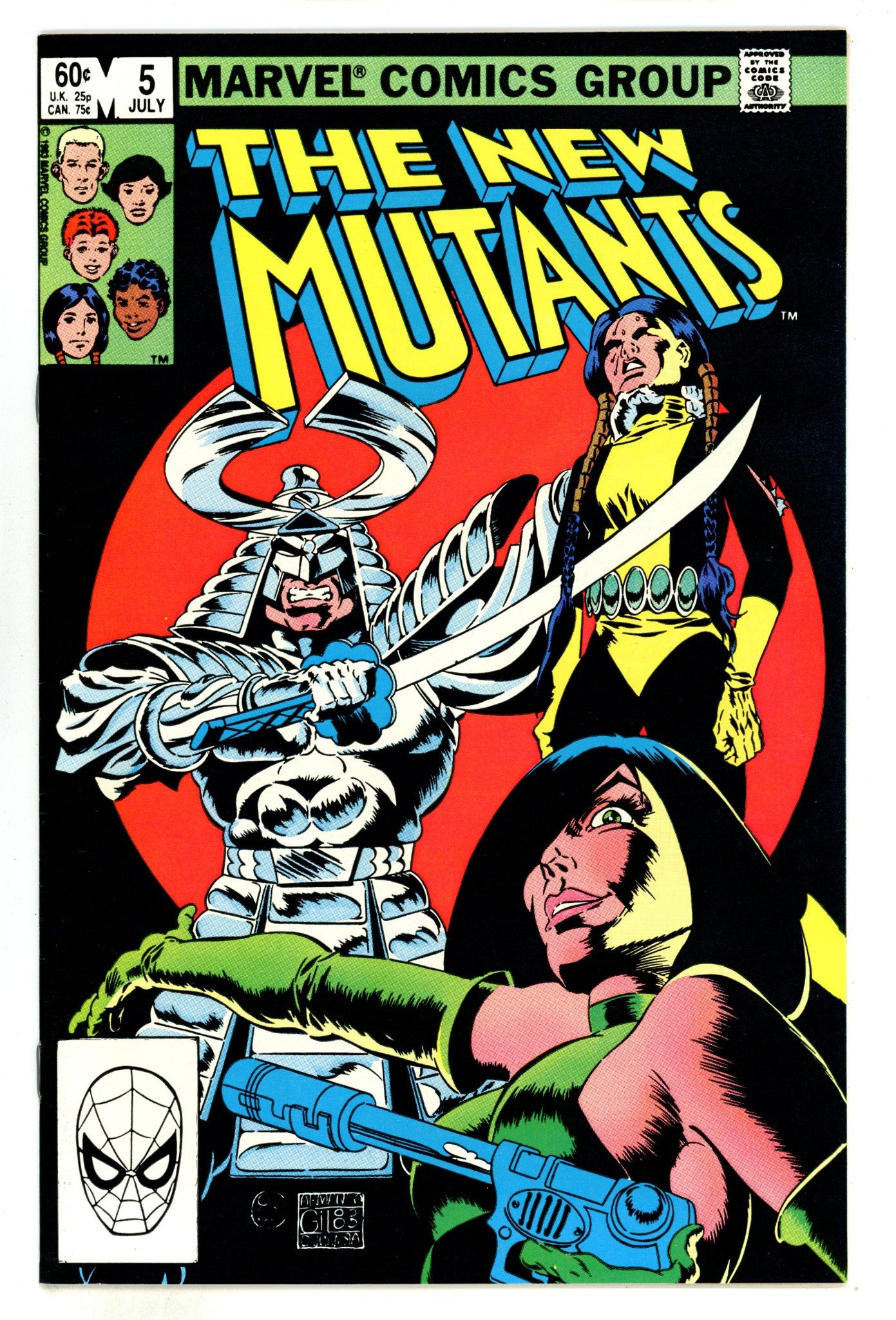 The New Mutants Vol 1 5  High Grade  (1983)  