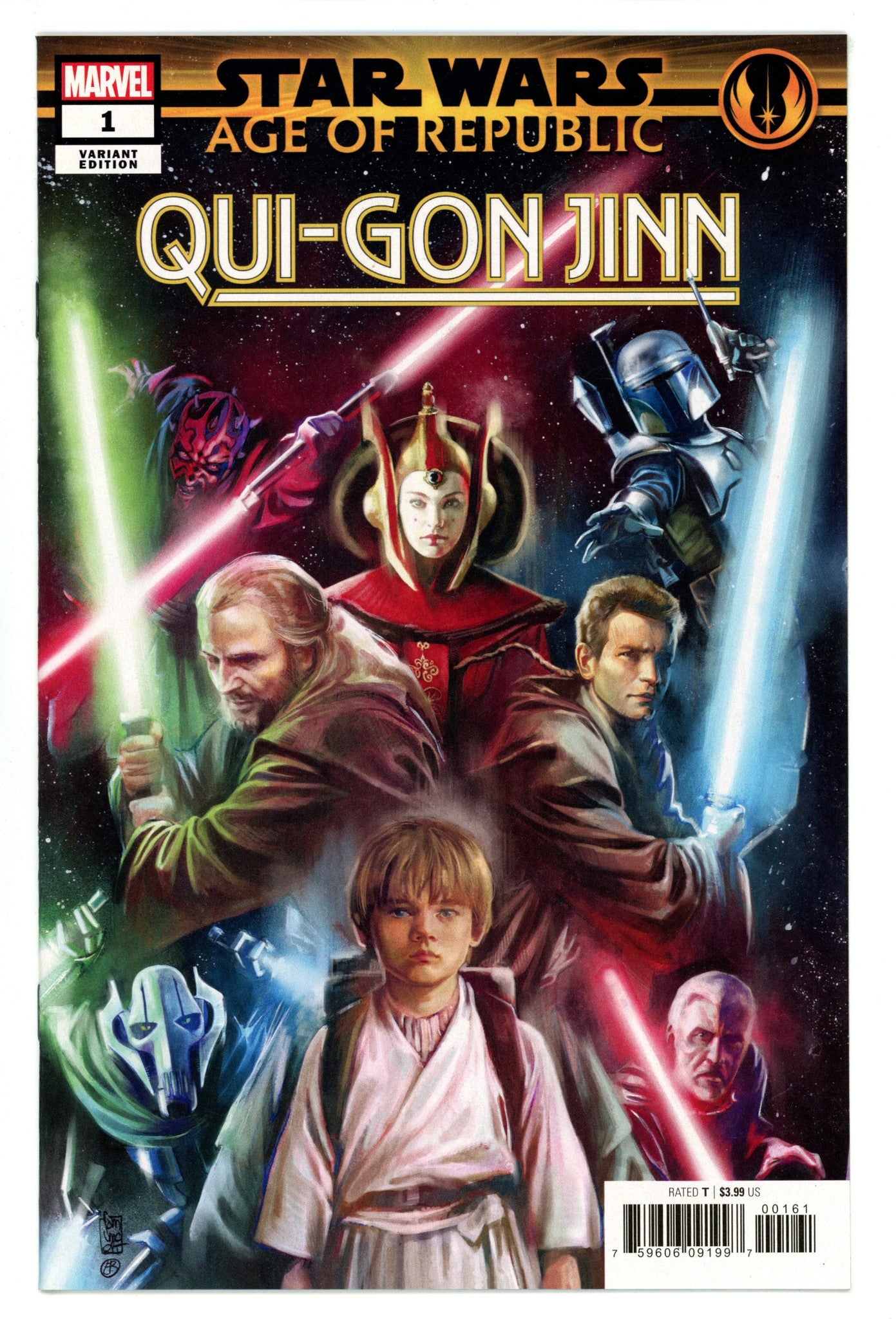 Star Wars: Age of Republic - Qui-Gon Jinn 1 High Grade (2019) Camuncoli Variant 