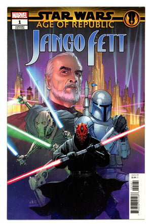 Star Wars: Age of Republic - Jango Fett 1 VF/NM (9.0) (2019) Yu Variant