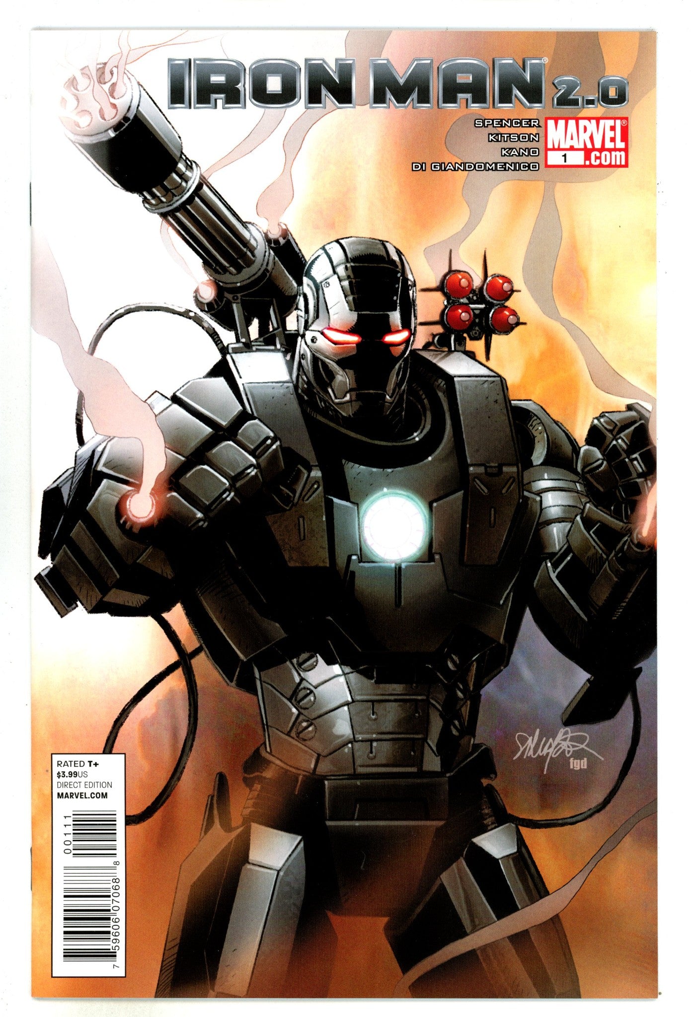 Iron Man 2.0 1 High Grade (2011) 