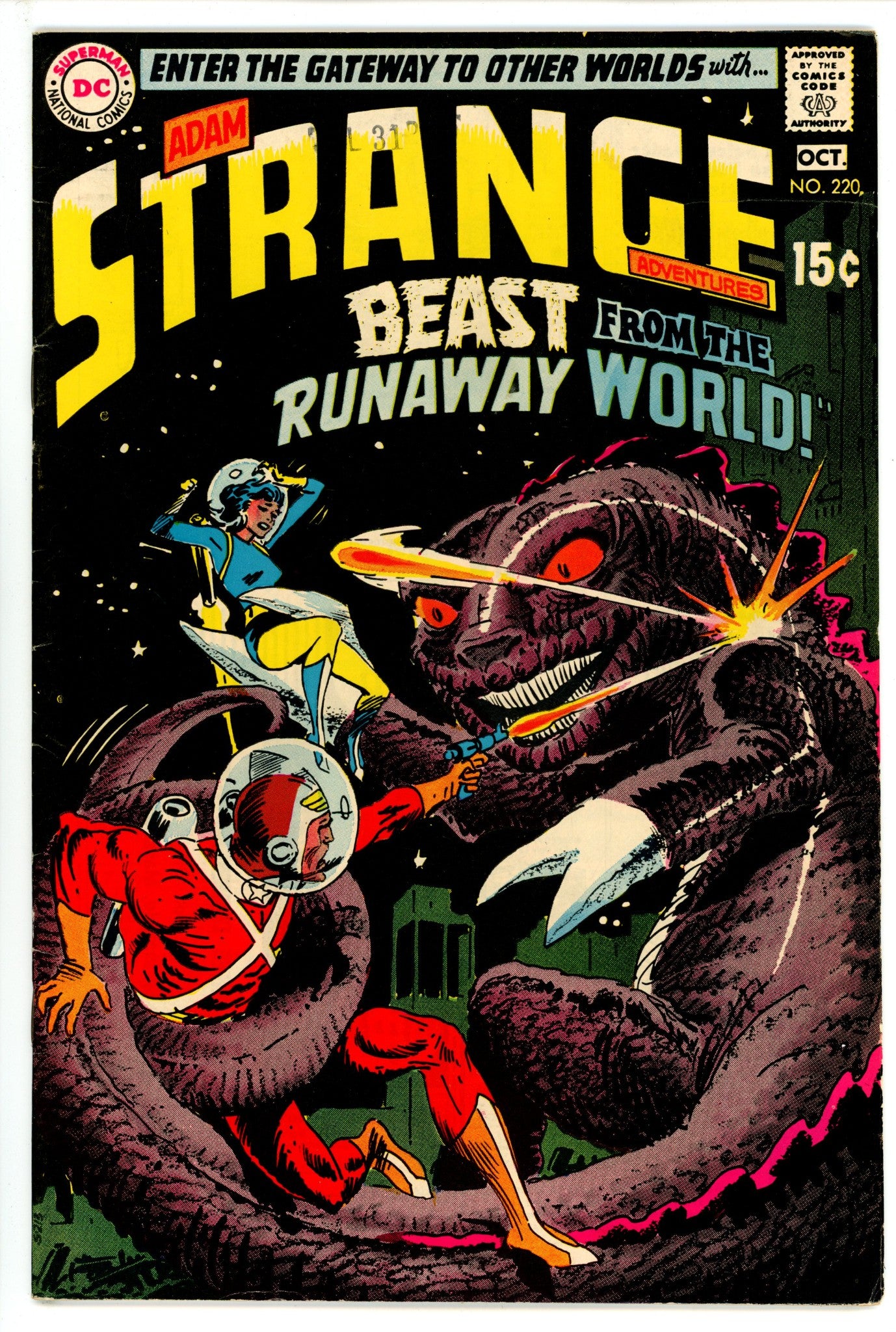 Strange Adventures Vol 1 220 FN/VF (7.0) (1969) 