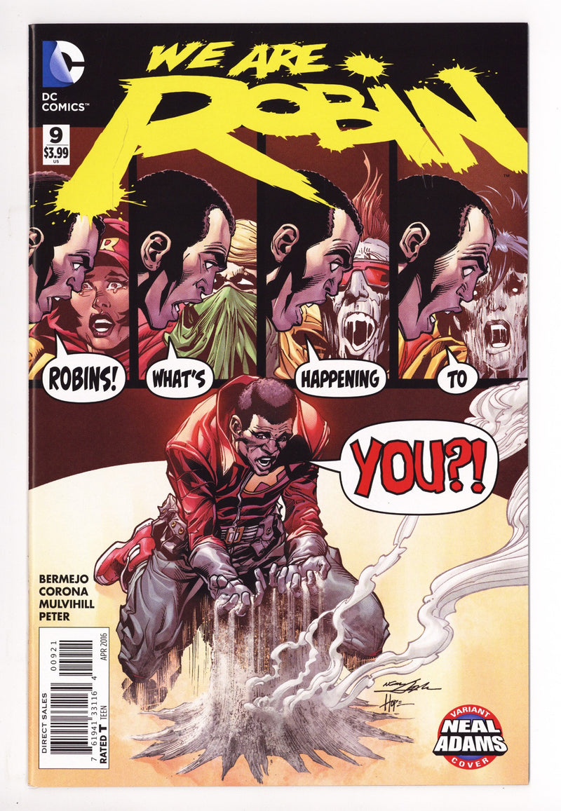 We Are Robin 9 High Grade (2016) Adams Variant 