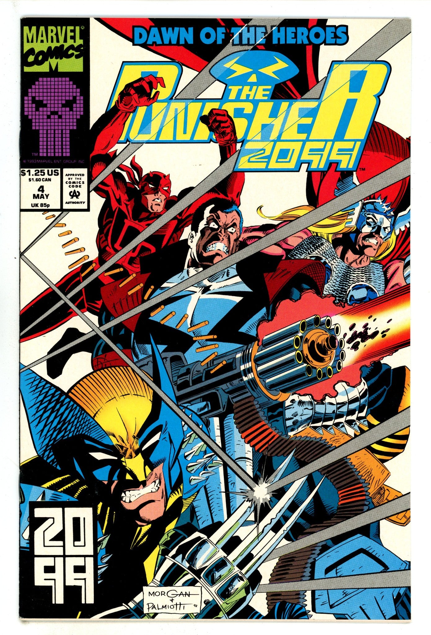 Punisher 2099 Vol 1 4 High Grade (1993) 
