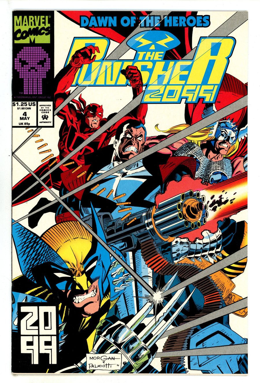 Punisher 2099 Vol 1 4 High Grade (1993) 