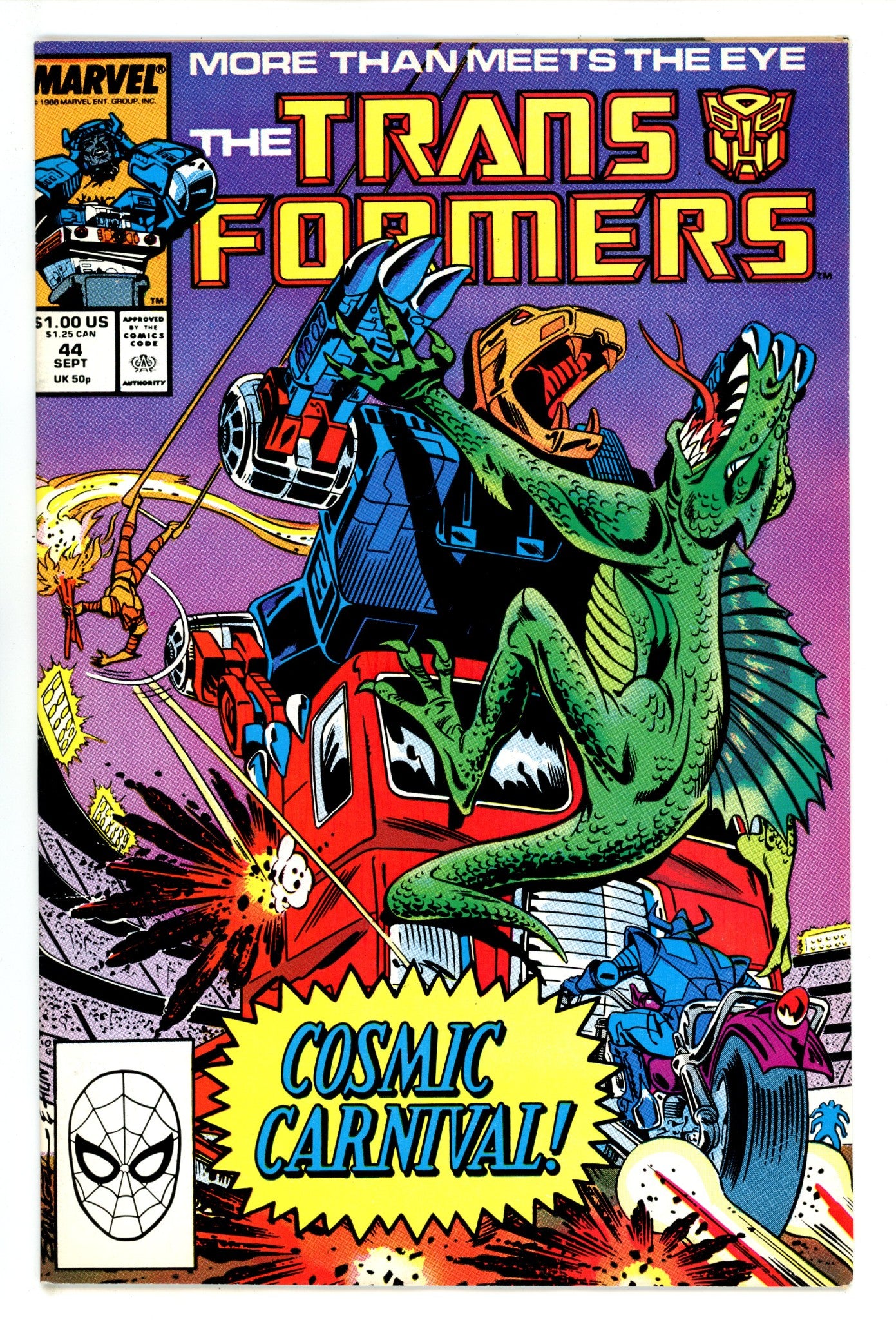 The Transformers 44 VF- (7.5) (1988) 