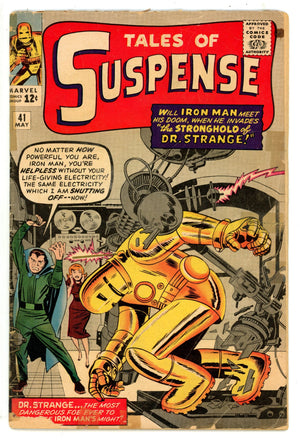 Tales of Suspense Vol 1 41  GD+ (2.5)   (1963)        