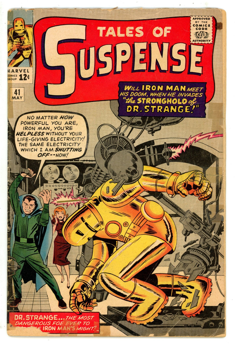 Tales of Suspense Vol 1 41  GD+ (2.5)   (1963)        