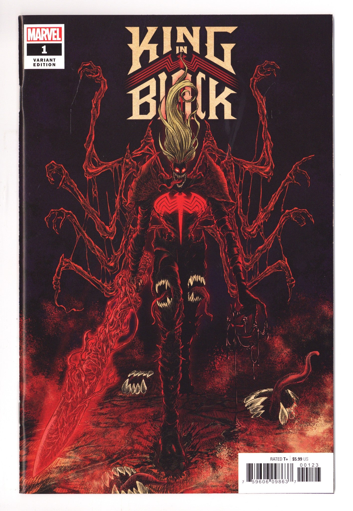 King in Black 1 High Grade (2021) Superlog Incentive Variant 