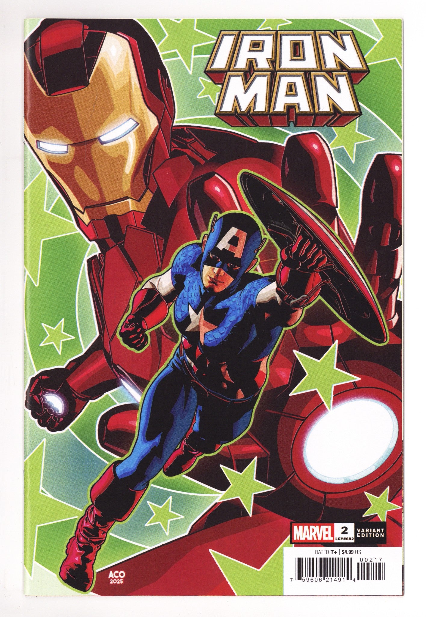 Iron Man Vol 8 2 Aco Incentive VF/NM (2025)
