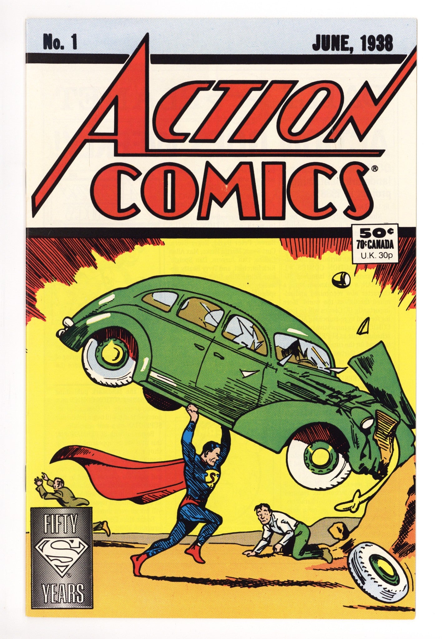 Action Comics [50th Anniversary Edition] 1 FN/VF (7.0) (1988) 