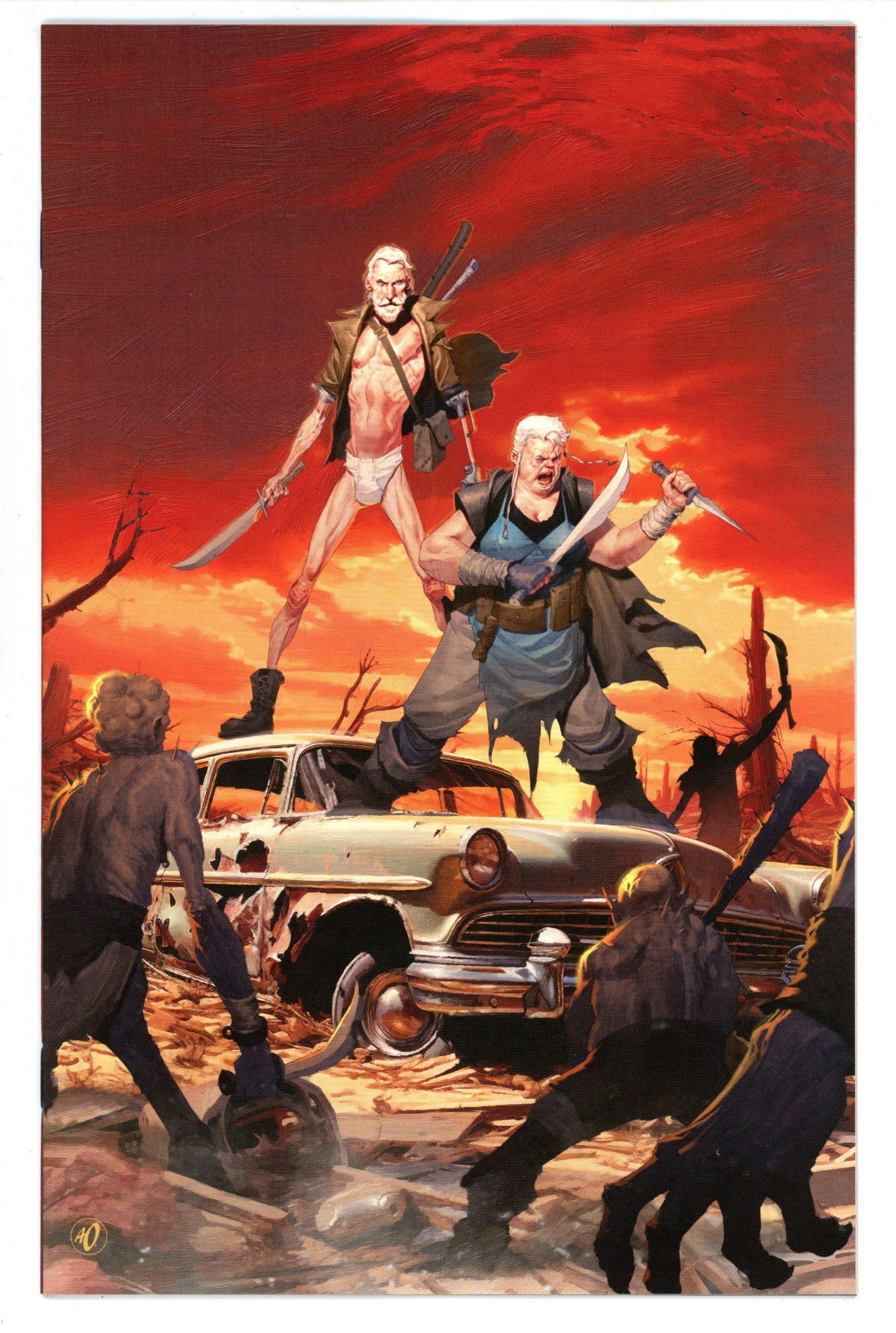 Once Upon A Time At End Of World 14 Olivetti Virgin Incentive Variant NM (2024)