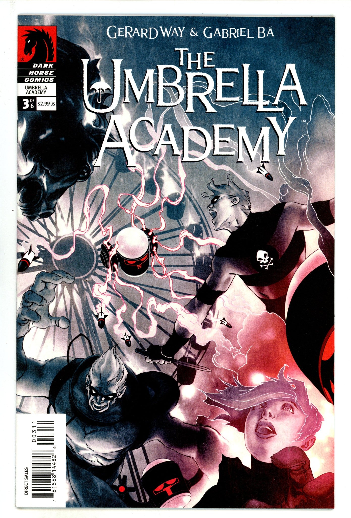 The Umbrella Academy: Apocalypse Suite 3 NM (9.4) (2007) 