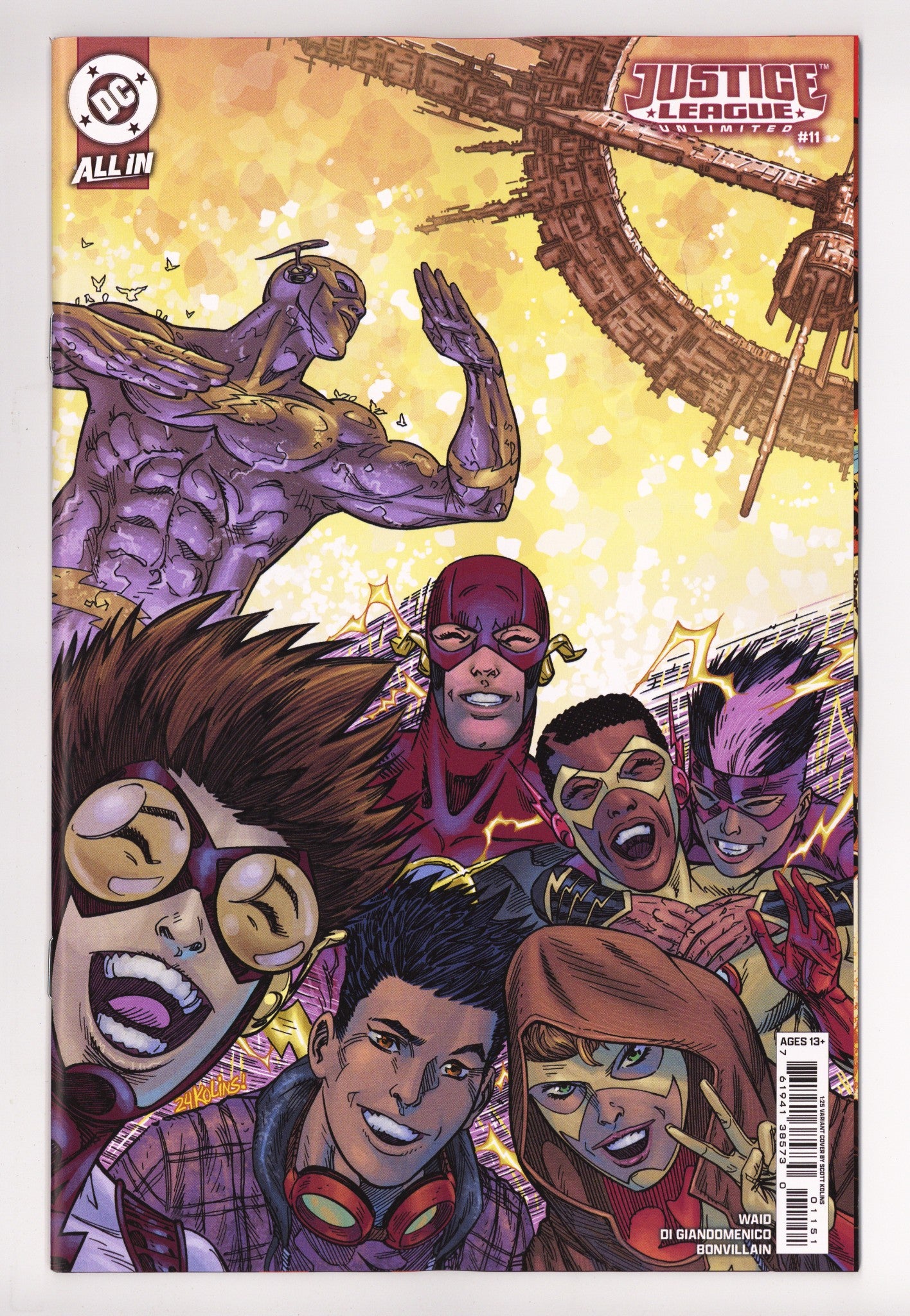 Justice League Unlimited Vol 2 11 Kolins Incentive NM+ (2025)