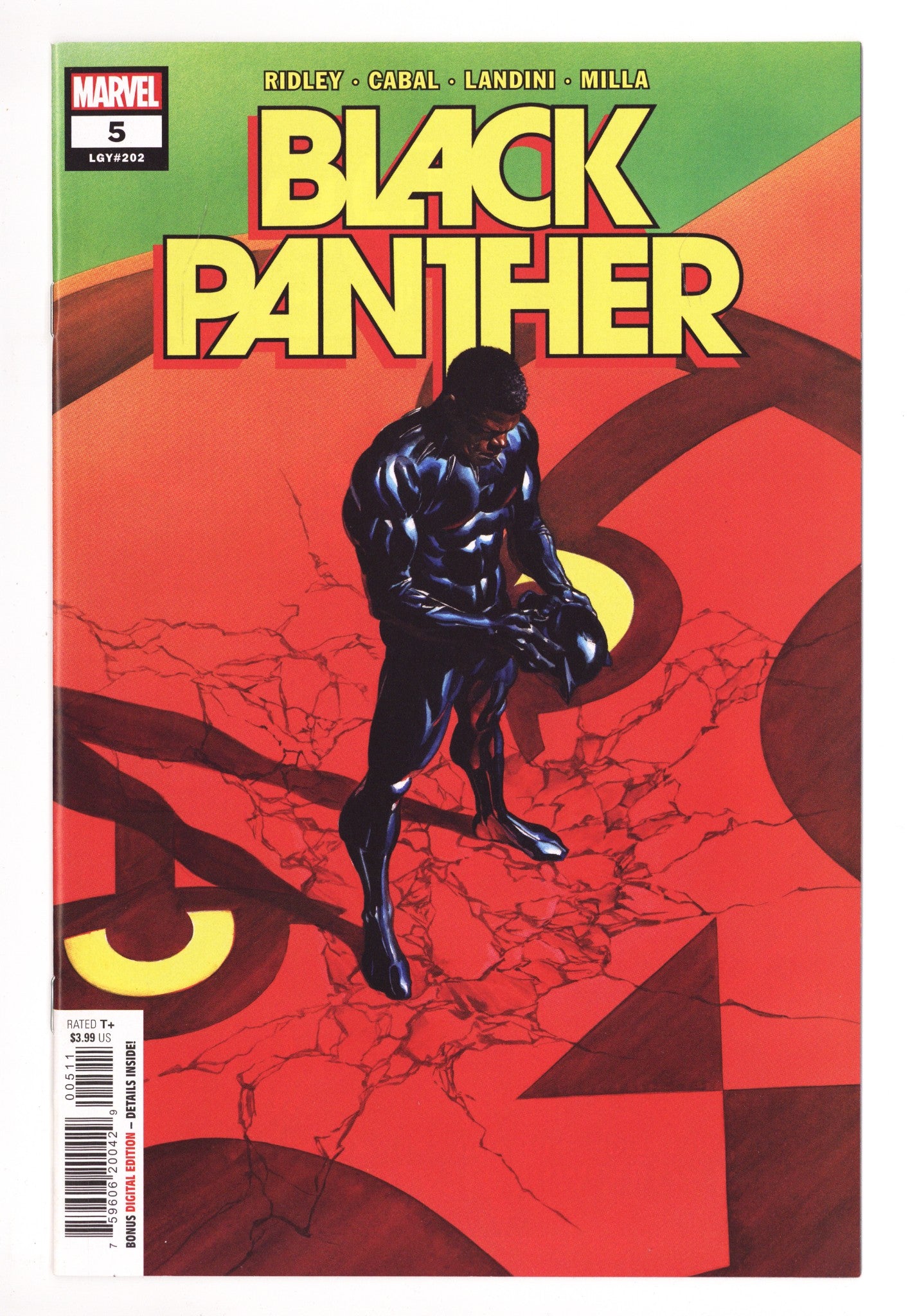 Black Panther Vol 8 5 (202) High Grade (2022) 