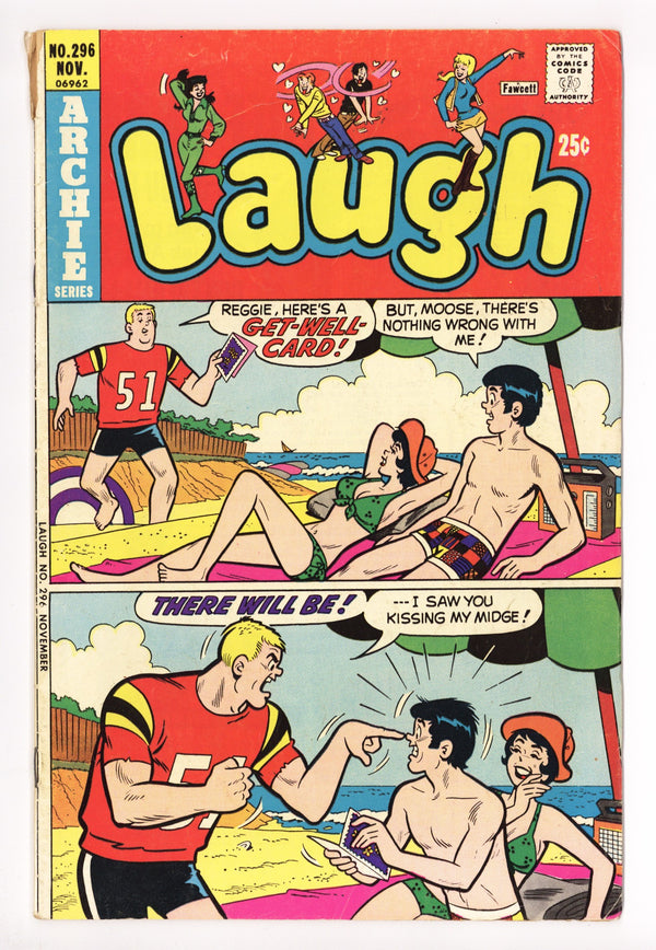 Laugh Comics Vol 1 296 Very Low Grade (1975)