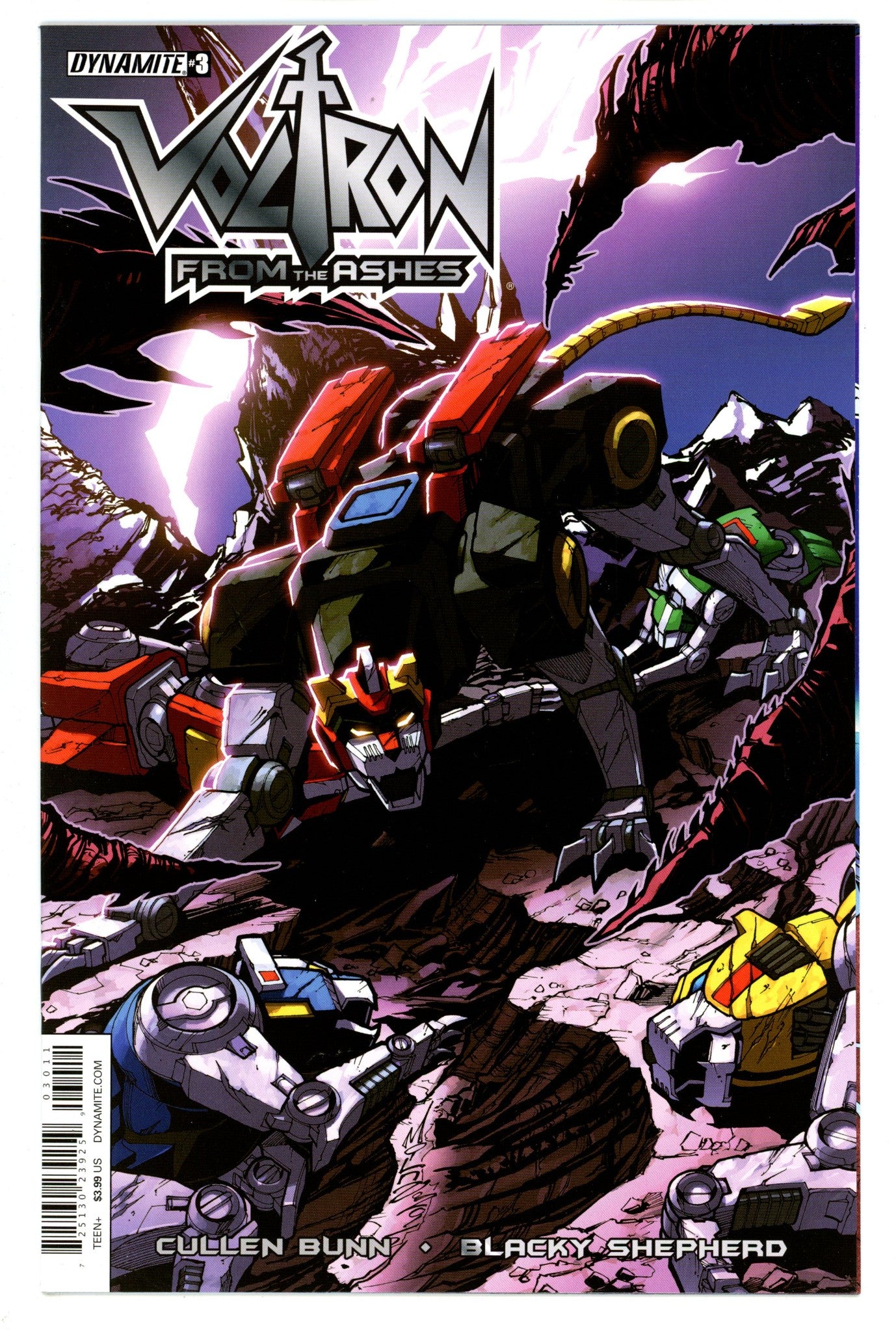 Voltron: From the Ashes 3 High Grade (2015)
