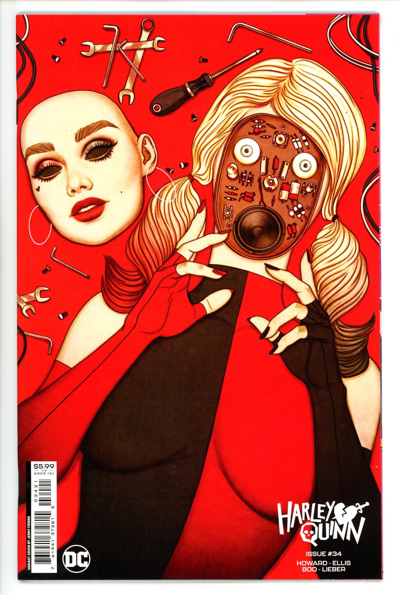 Harley Quinn Vol 4 34 Frison Variant (2023)