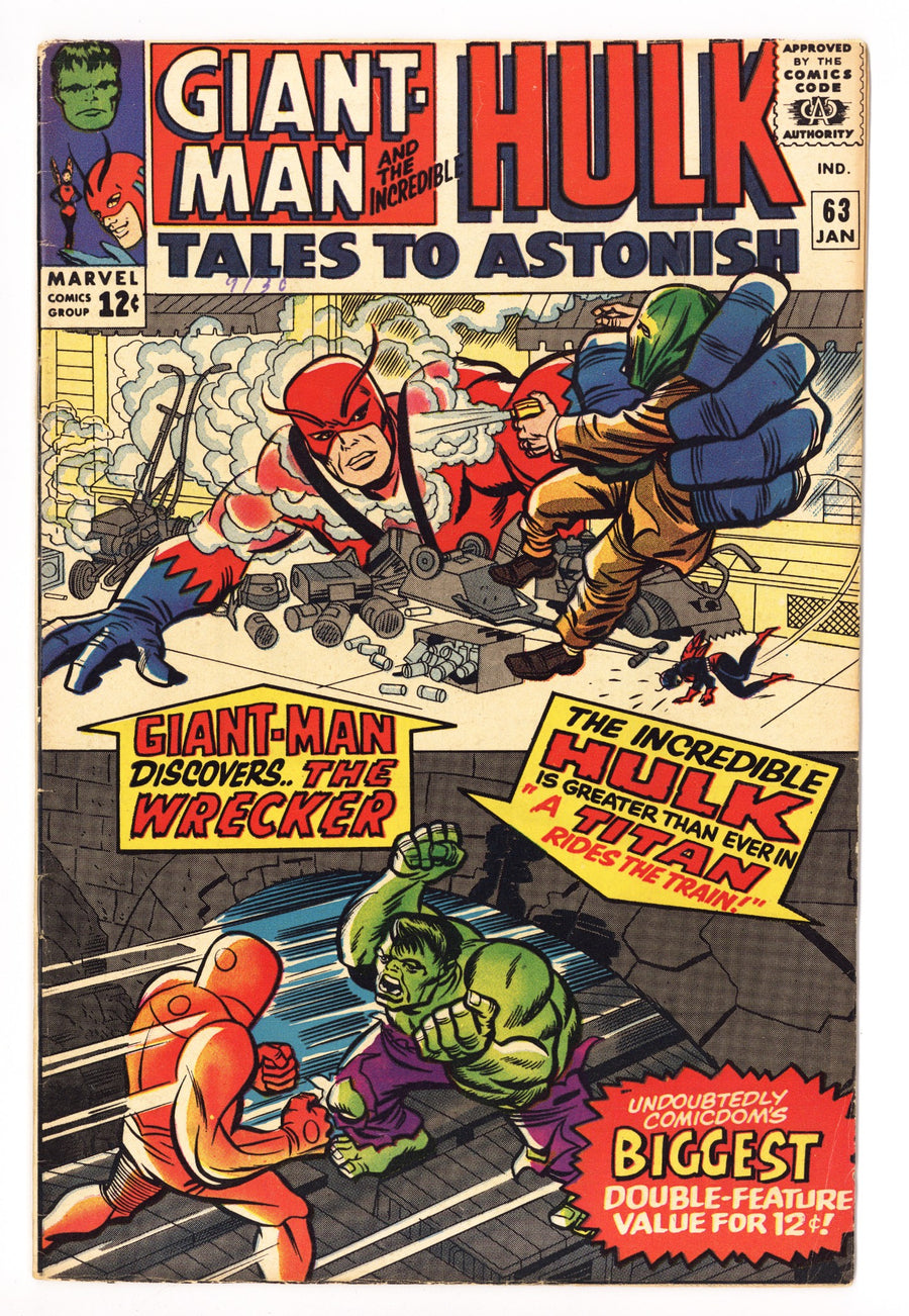Tales to Astonish Vol 1 63 VG/FN (5.0) (1965) 
