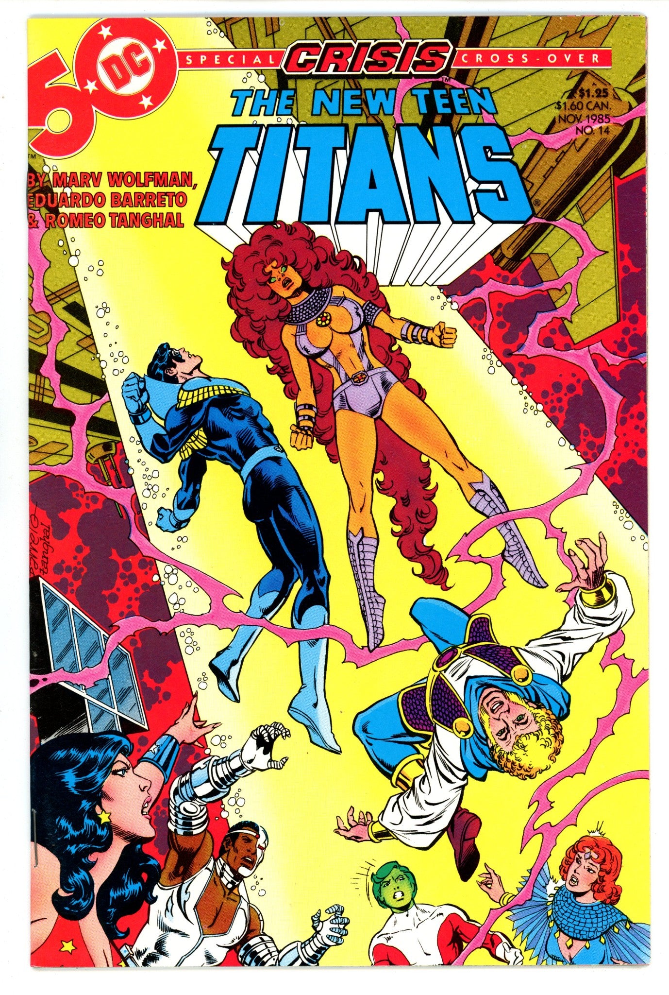 The New Teen Titans Vol 2 14 High Grade (1985) 