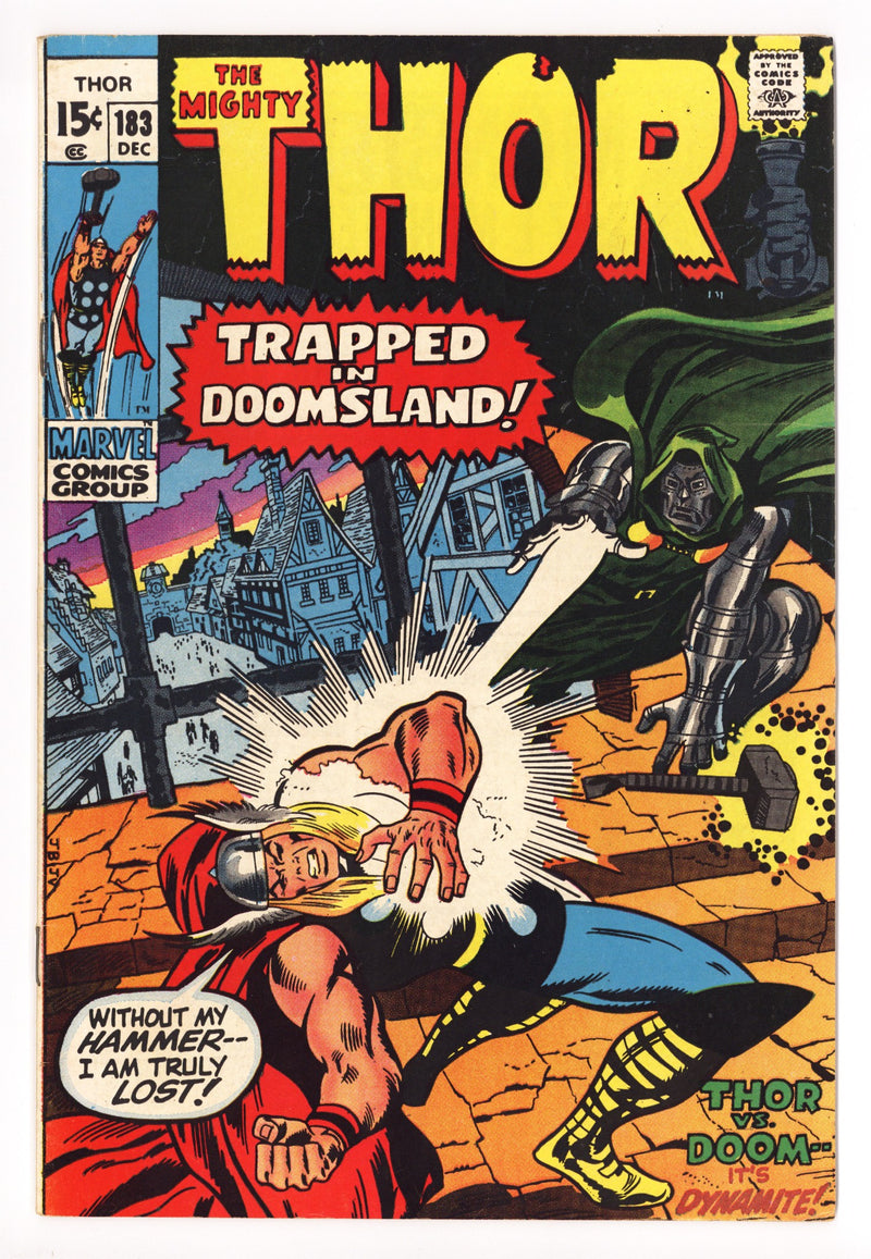 Thor Vol 1 183 FN/VF (7.0) (1970) 