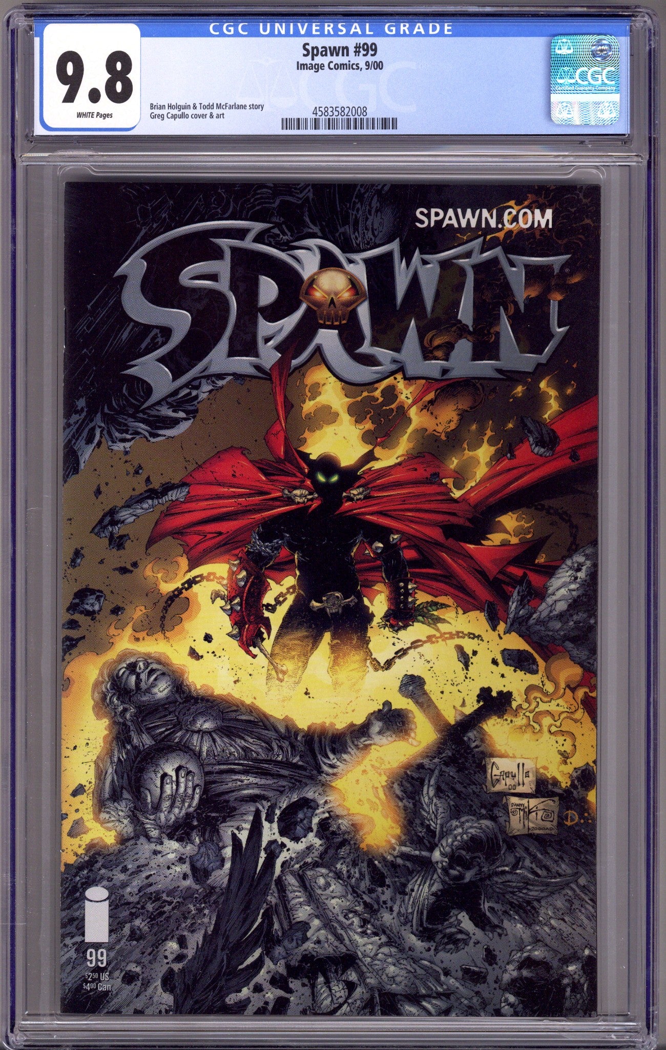 Spawn 99 CGC 9.8 (NM/M) (2000)