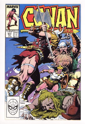 Conan the Barbarian Vol 1 211 Mid Grade (1988)