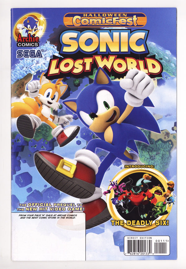 Sonic Lost World, Halloween Comic Fest Edition 1 High Grade (2013)