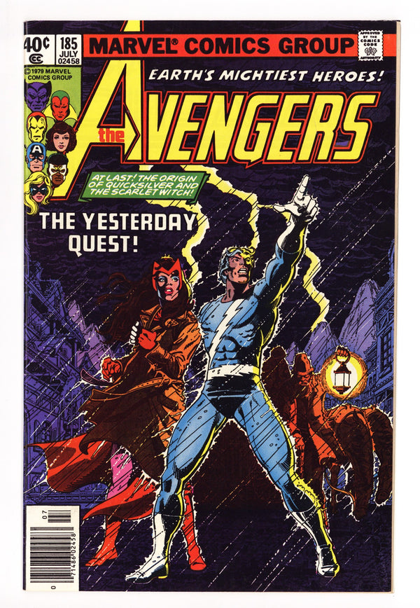 The Avengers Vol 1 185 VF- (7.5) (1979) Newsstand