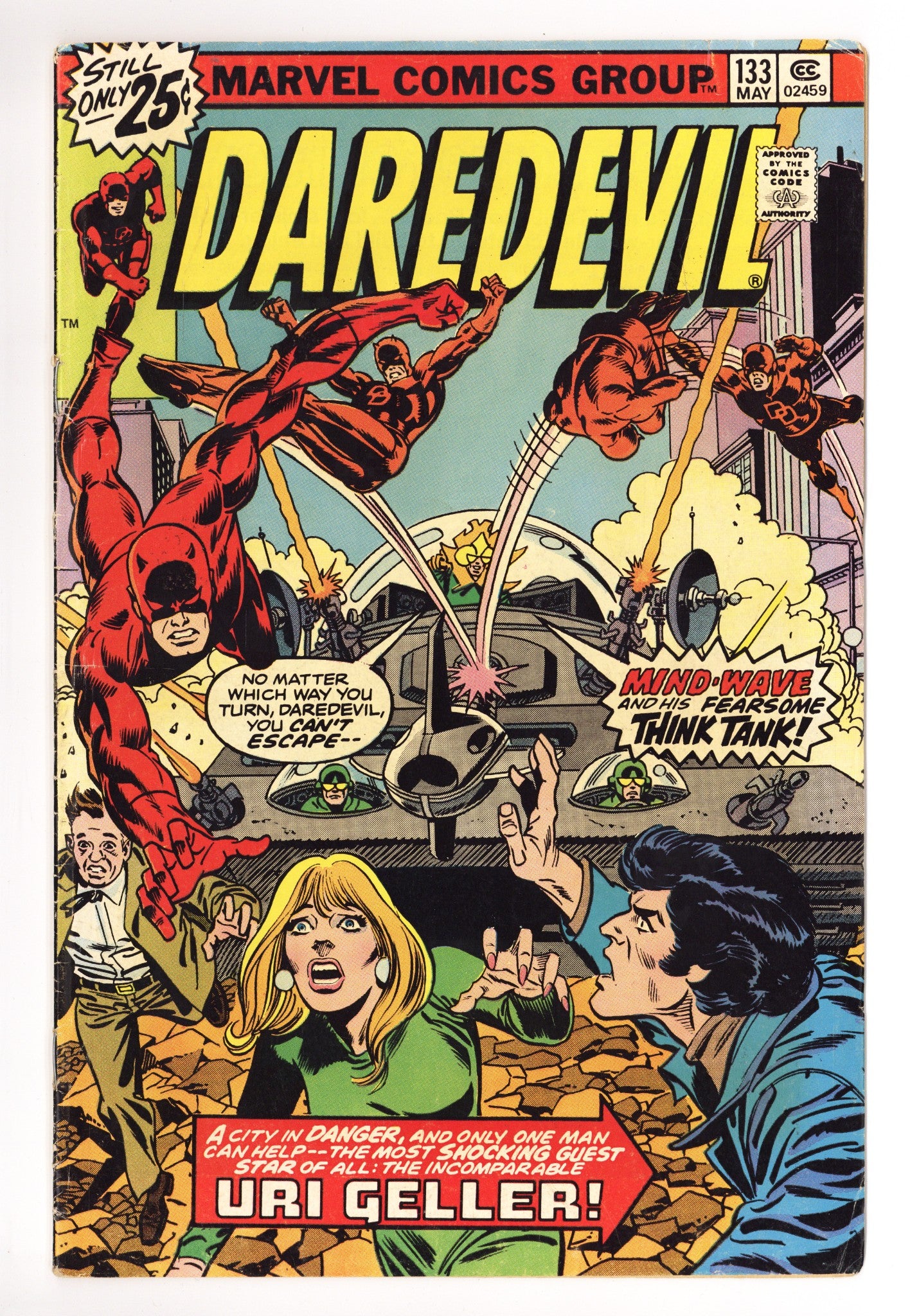Daredevil Vol 1 133 Low Grade (1976) 