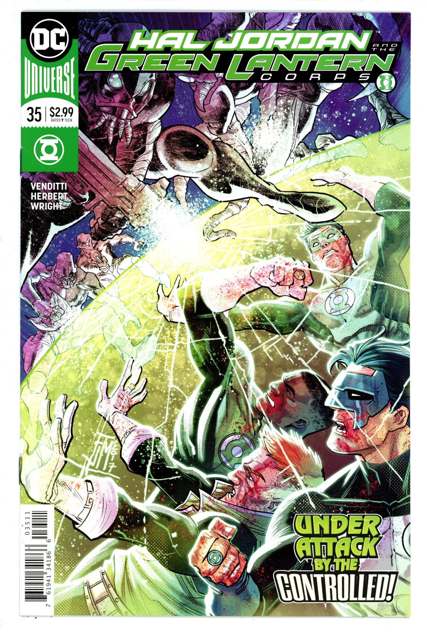Hal Jordan and the Green Lantern Corps 35 High Grade (2018) 