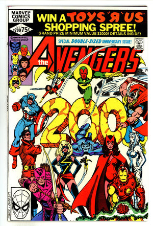 The Avengers Vol 1 200 VF/NM (9.0) (1980)