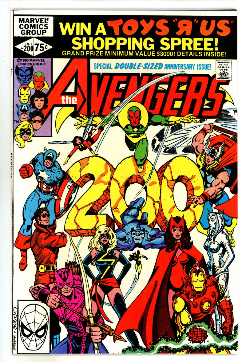 The Avengers Vol 1 200  VF/NM (9.0)   (1980)        