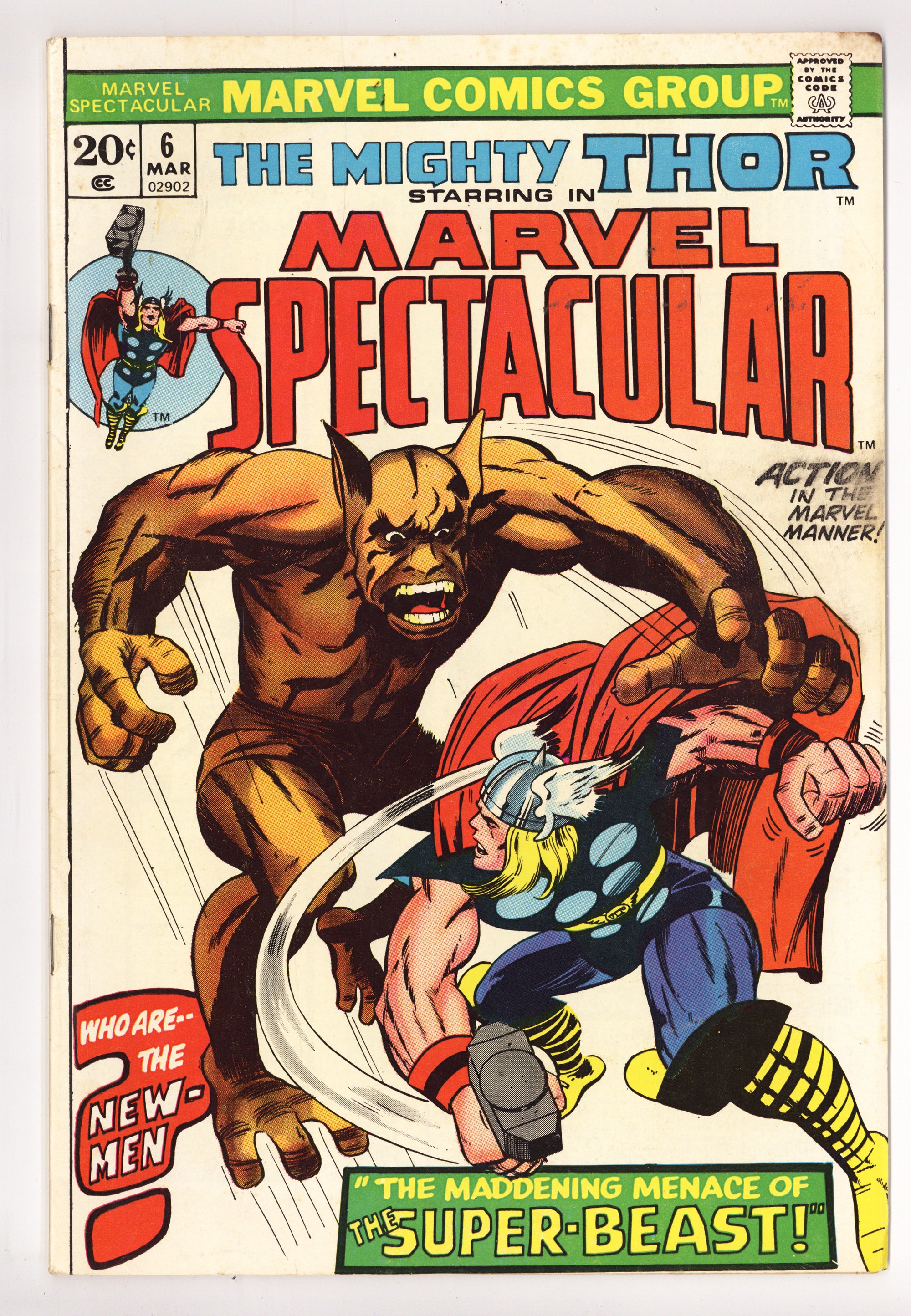 Marvel Spectacular 6 Low Grade (1974) 