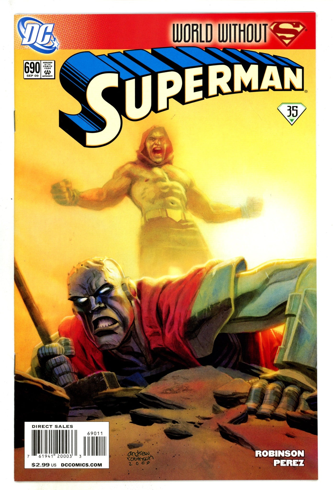 Superman Vol 1 690 High Grade (2009) 