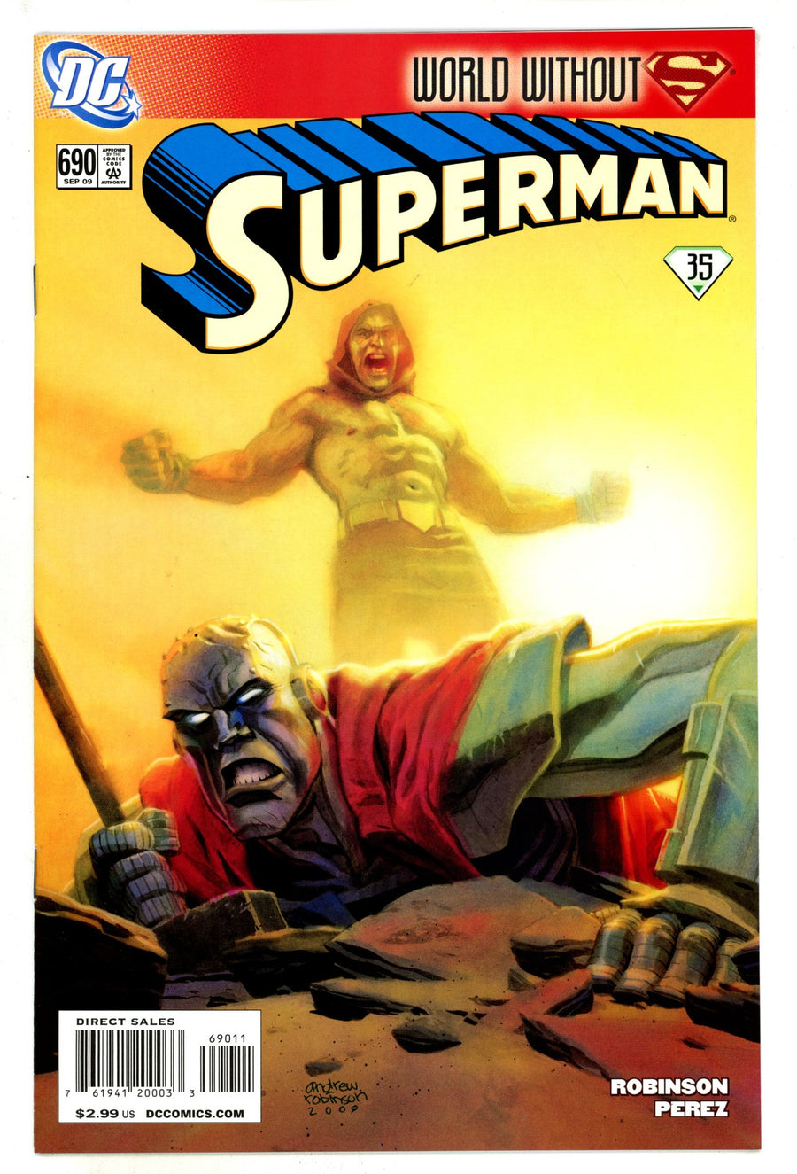 Superman Vol 1 690 High Grade (2009) 