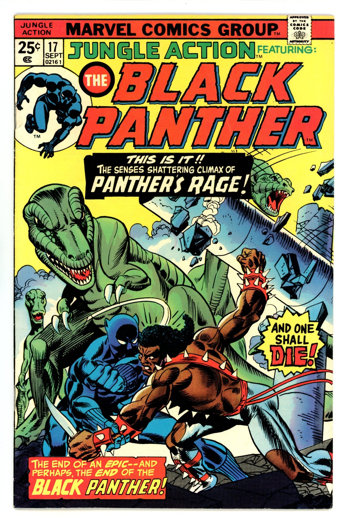 Jungle Action 17 FN/VF (7.0) (1975) 