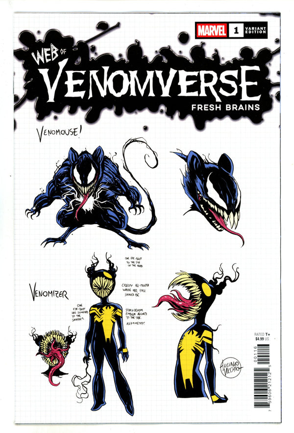 Web Of Venomverse: Fresh Brains 1 Vecchio Design Incentive Variant NM- (2025)