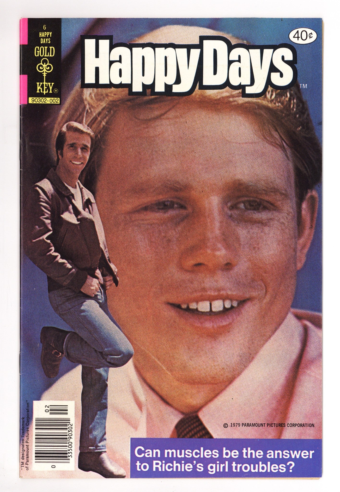 Happy Days 6 VF+ (8.5) (1980) 