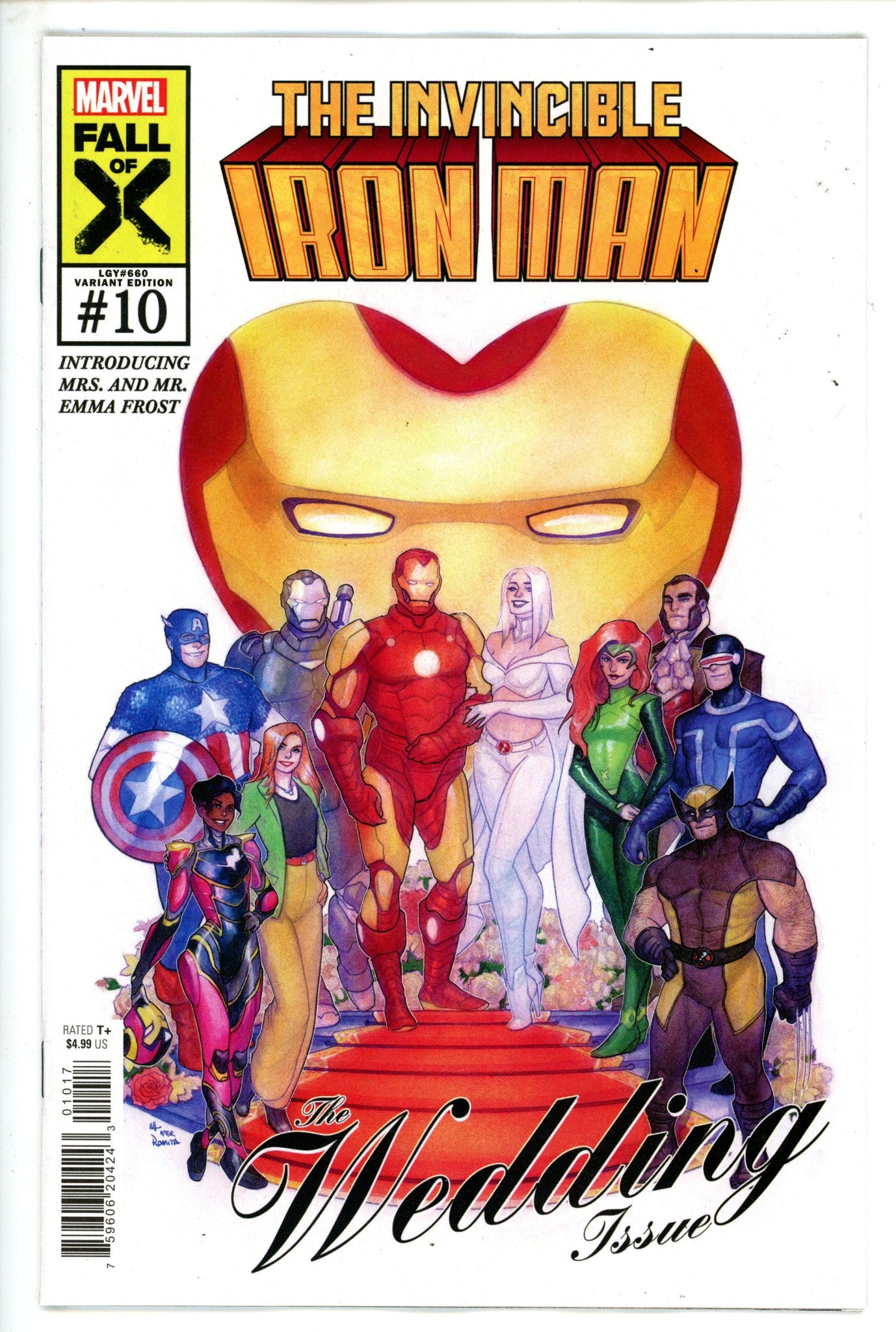Invincible Iron Man Vol 4 10 Hetrick Homage Incentive Variant VF/NM (1900)