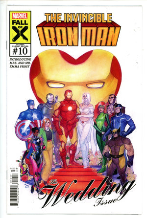 Invincible Iron Man Vol 4 10 Hetrick Homage Incentive Variant VF/NM (2023)
