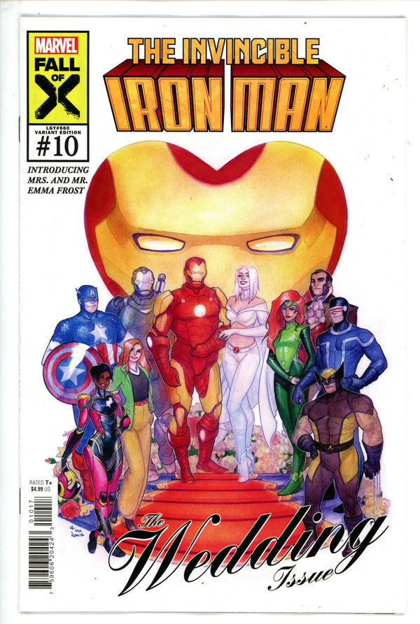 Invincible Iron Man Vol 4 10 Hetrick Homage Incentive Variant VF/NM (2023)