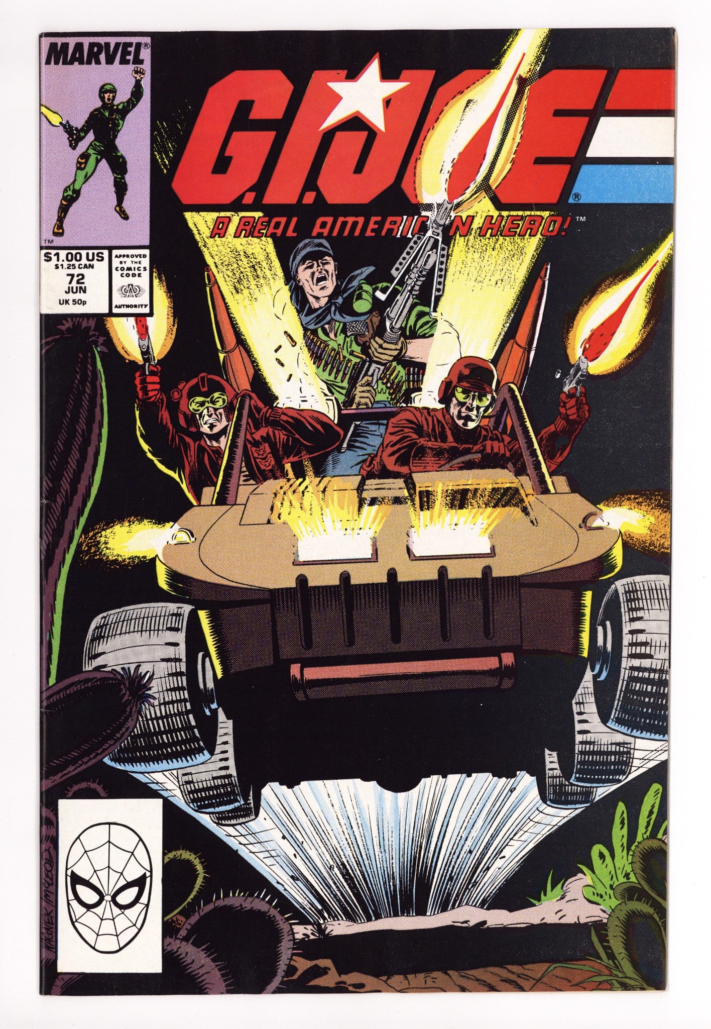 G.I. Joe, A Real American Hero 72 High Grade (1988) 