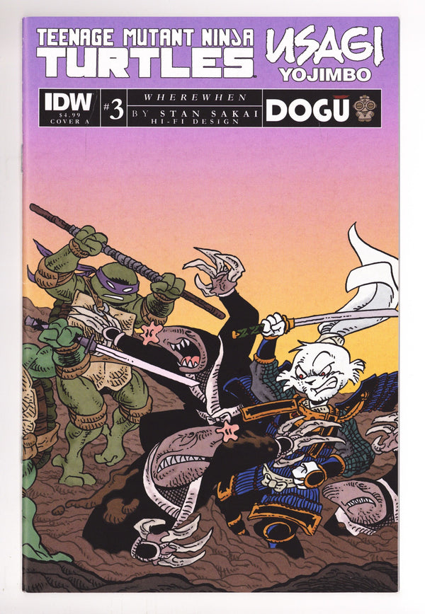 Teenage Mutant Ninja Turtles / Usagi Yojimbo: Wherewhen 3 High Grade (2023)
