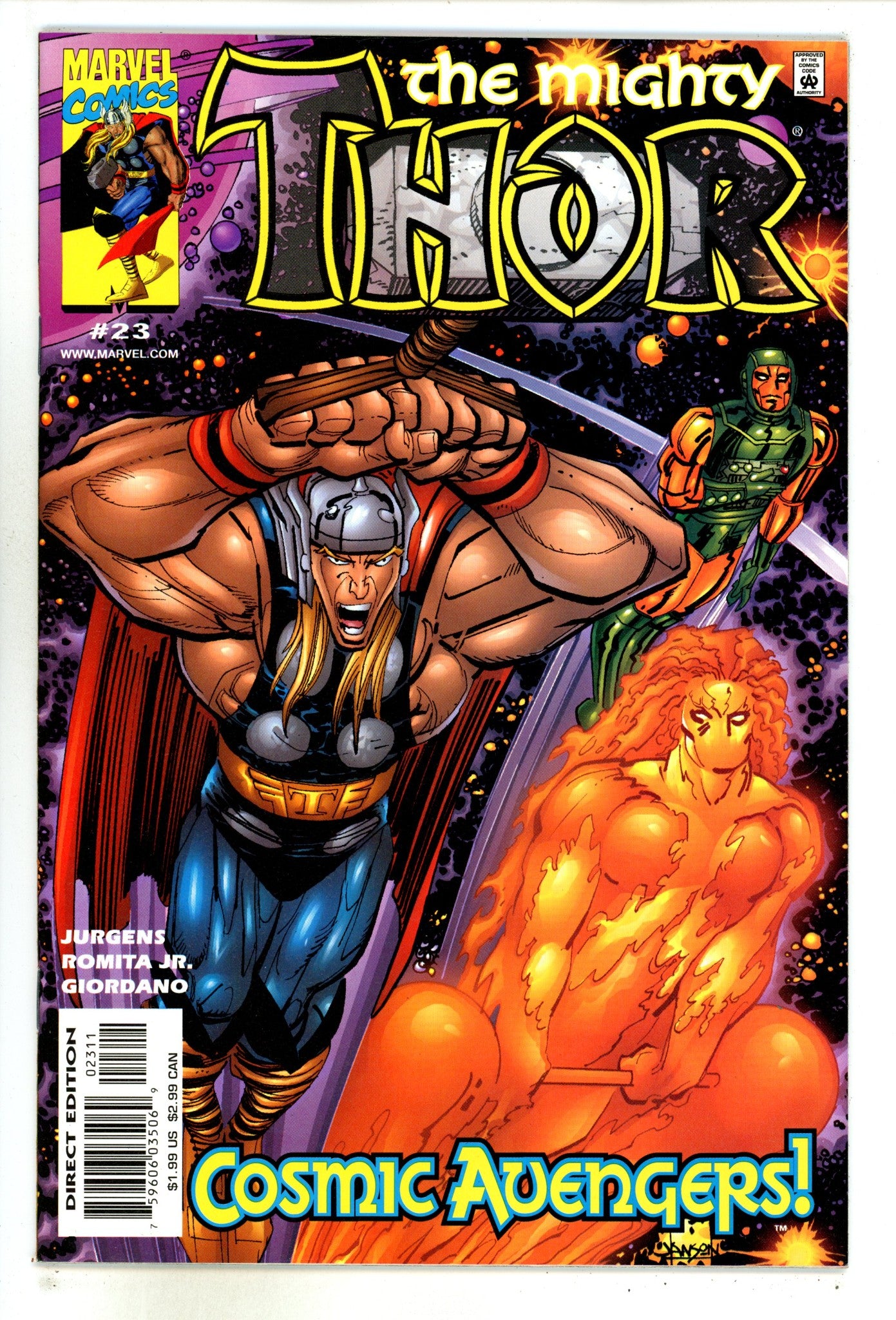 Thor Vol 2 23 High Grade (2000) 