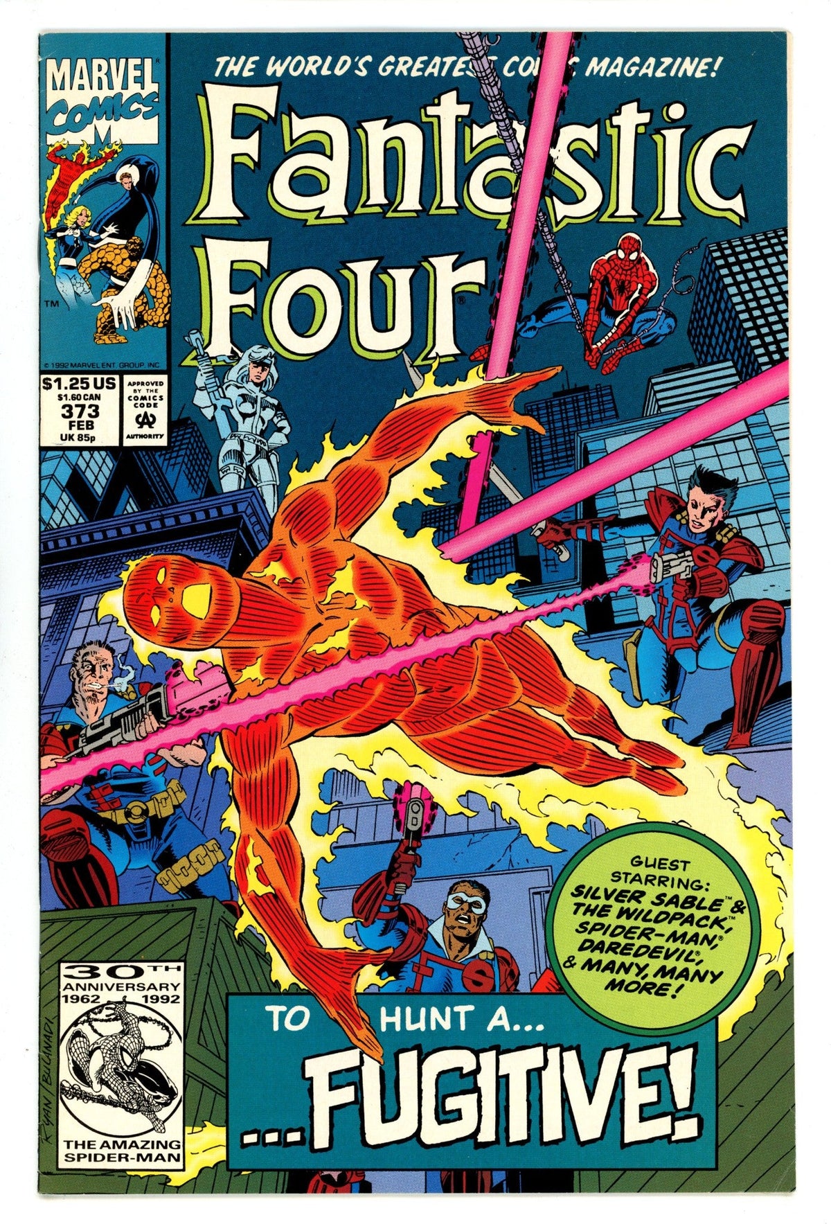 Fantastic Four Vol 1 373  Mid Grade   (1993)