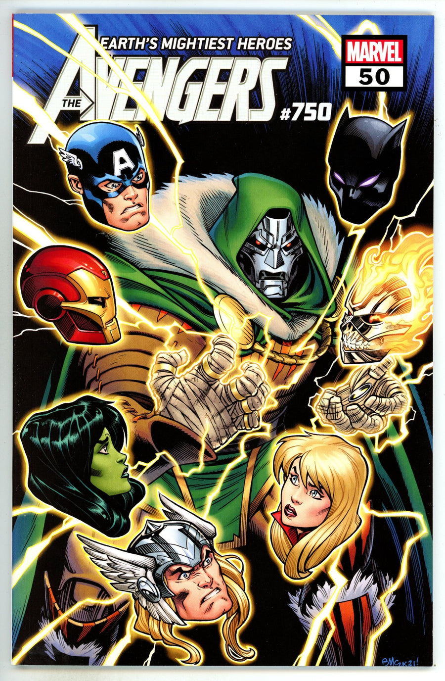 Avengers Vol 8 50 (750) High Grade (2022) 