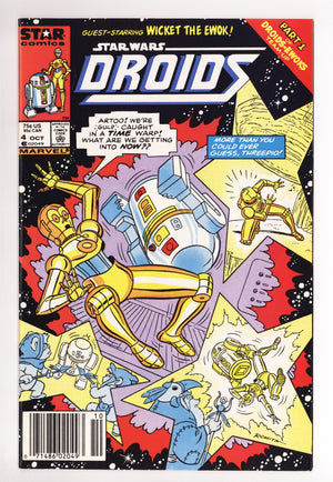 Droids 4 VF- (7.5) (1986) Newsstand