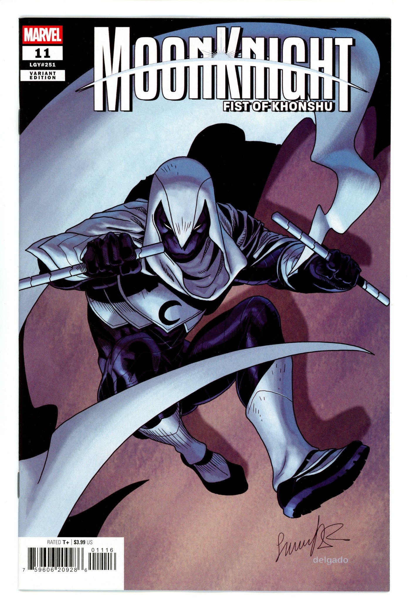 Moon Knight: Fist Of Khonshu 11 Larroca Incentive NM (2025)