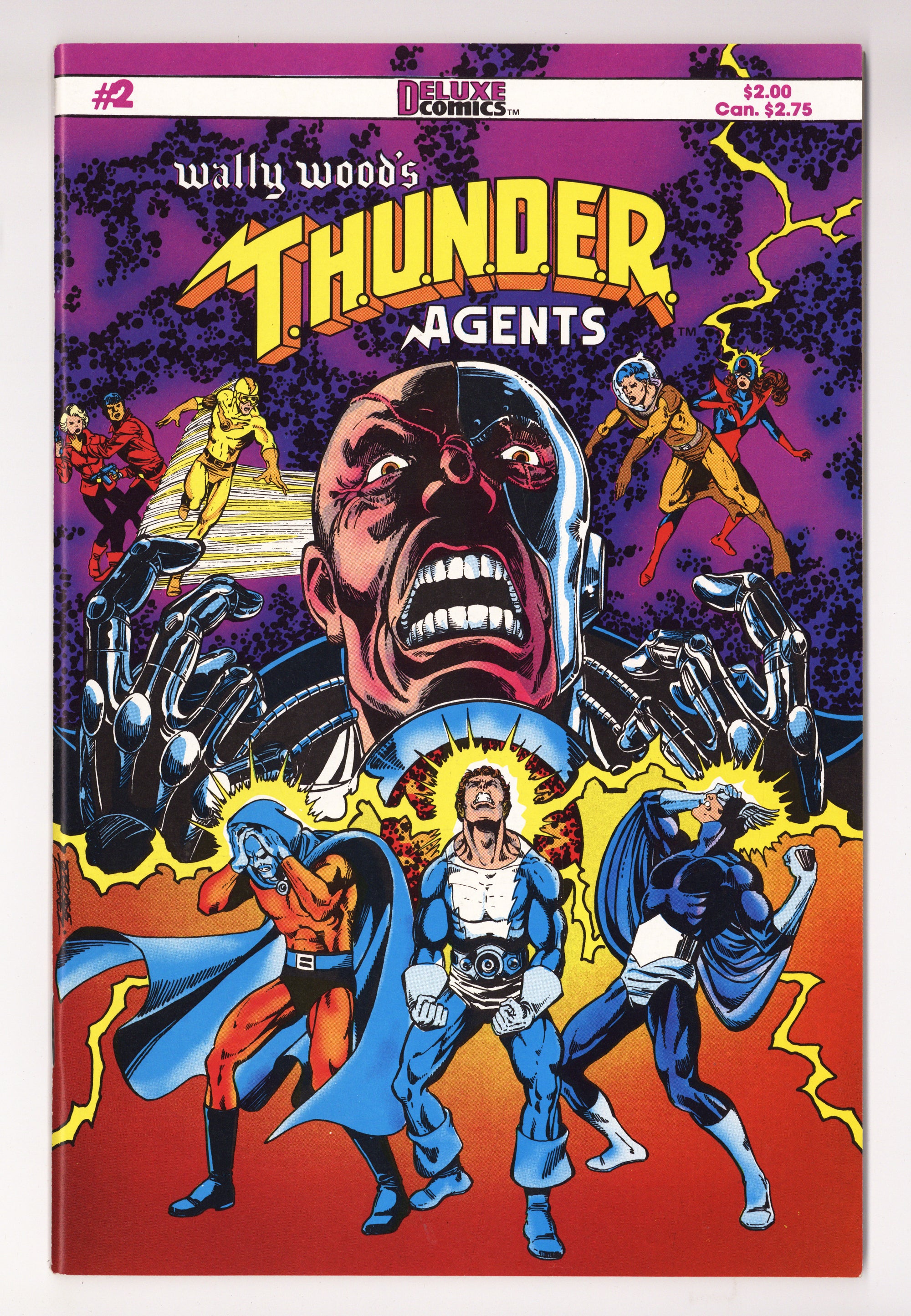 Wally Wood's T.H.U.N.D.E.R. Agents 2 High Grade (1985) 