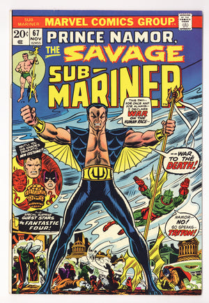 Sub-Mariner Vol 1 67  VF (8.0)   (1973)